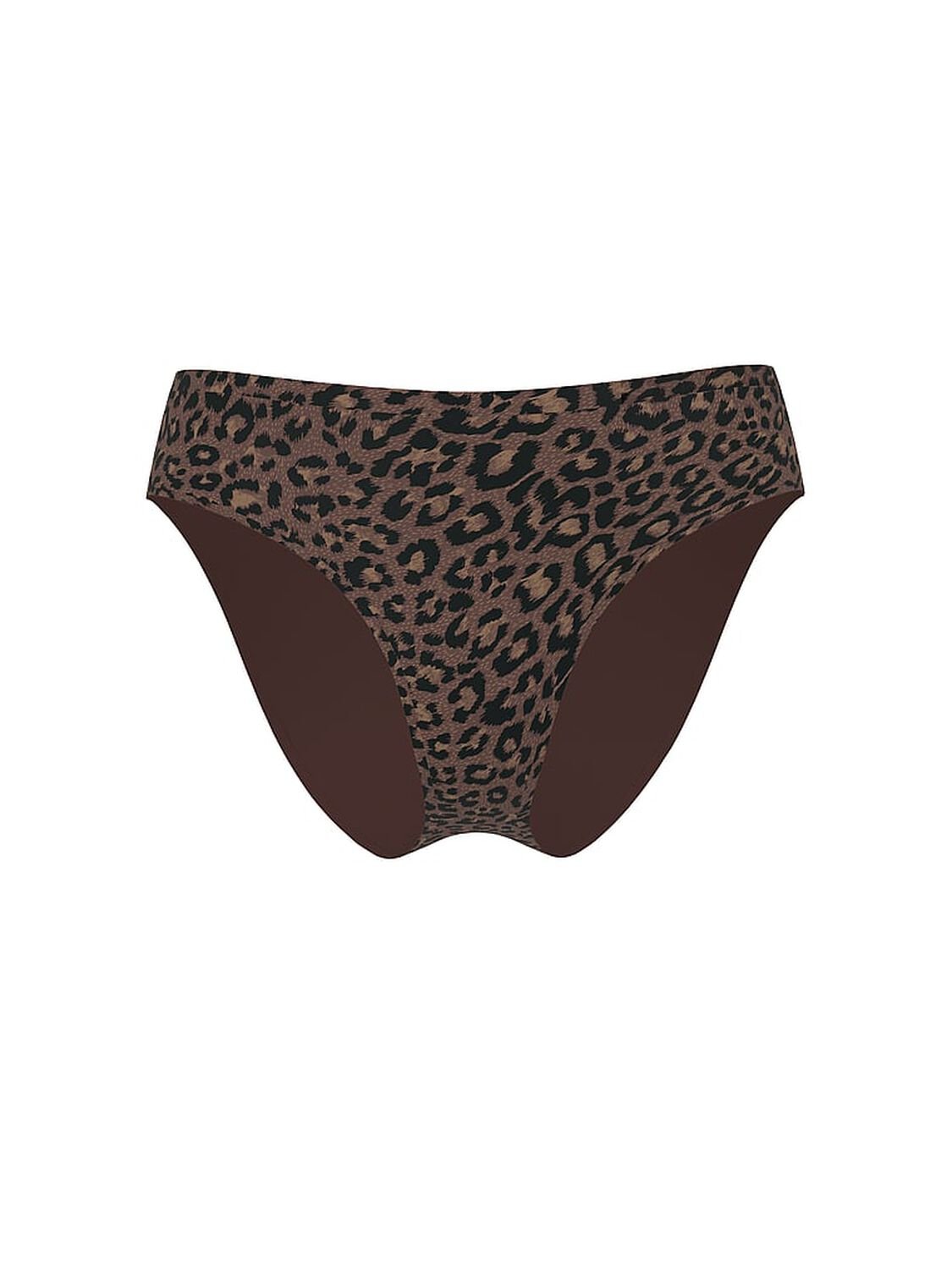vs Body By Victoria Body by Victoria Flex Mid-Rise Bikini Panty Ganache Leopard 1 of 1 