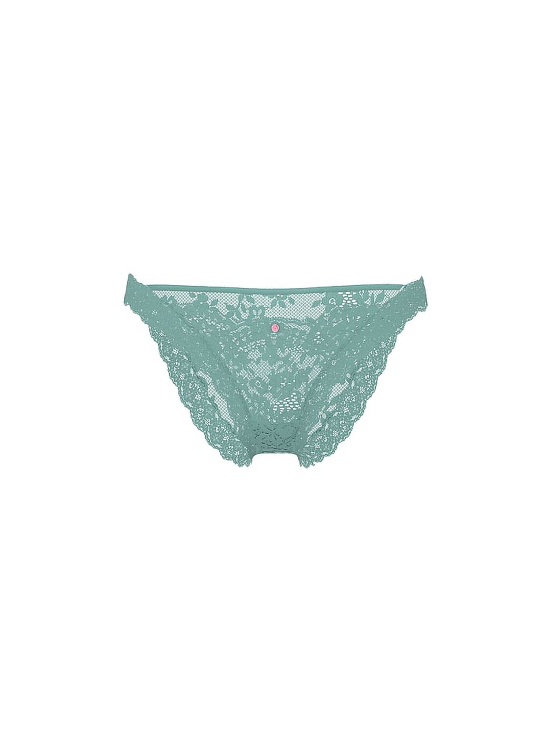 vs Dream Angels Lace Bikini Panty Arctic Green 2 of 3 