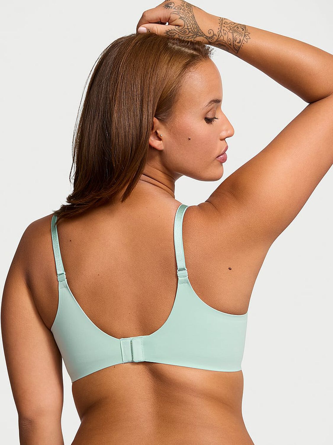 vs Dream Angels Smooth Push-Up Bra Mint Green 2 of 3 