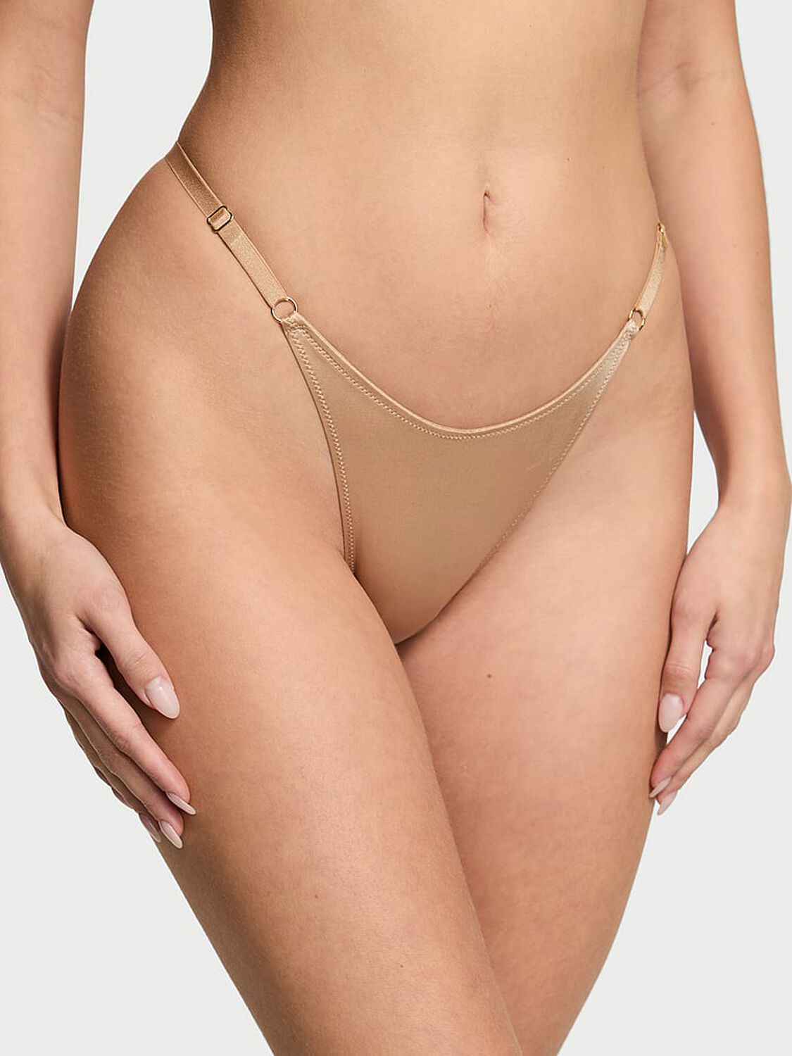 vs Very Sexy Smooth Adjustable Brazilian Panty Praline 1 of 5 