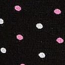 Lace-Waist Bikini Panty, Black Dots, swatch