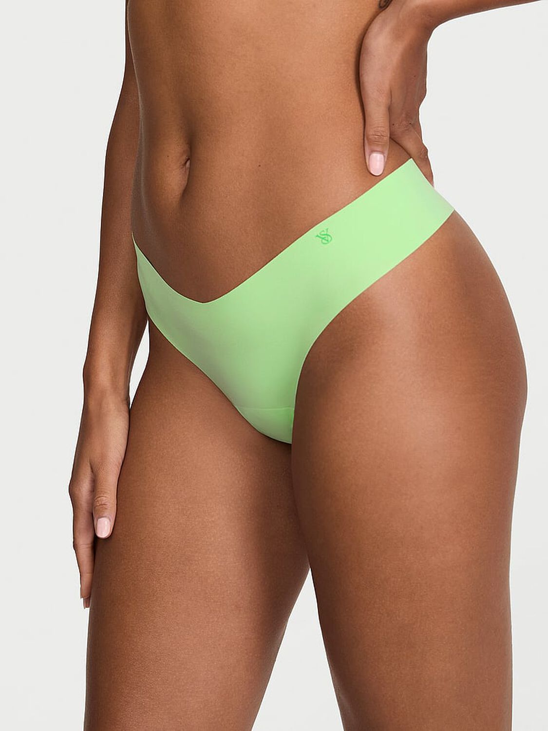vs No-Show No-Show Thong Panty Green Pistachio 1 of 2 