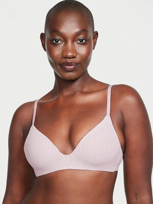 Lightly Lined Pointelle Wireless Bra