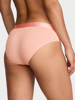 Exploded Logo Cotton Hiphugger Panty