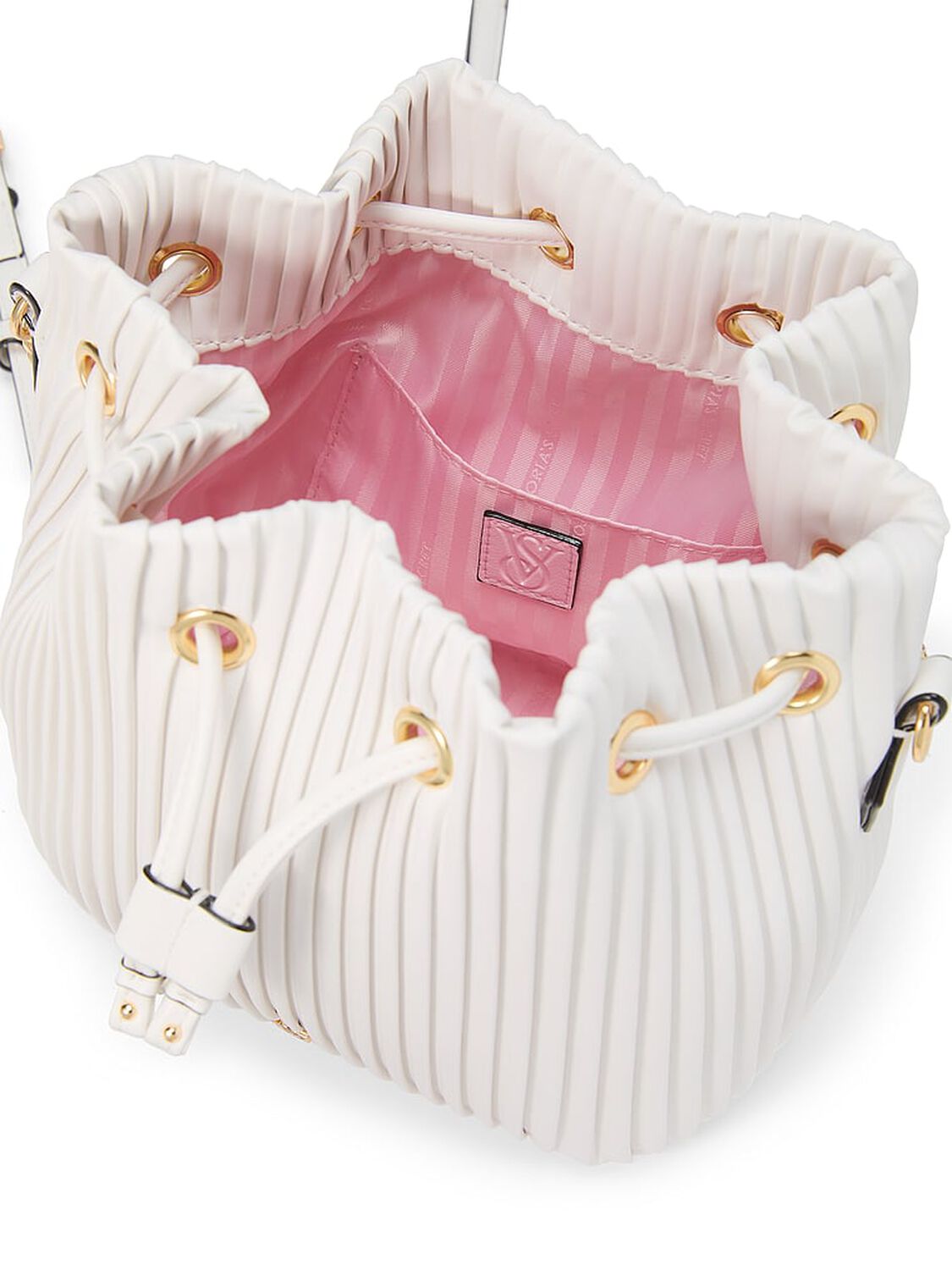 vs Victoria's Secret Mini Bucket Bag Coconut White 3 of 3 
