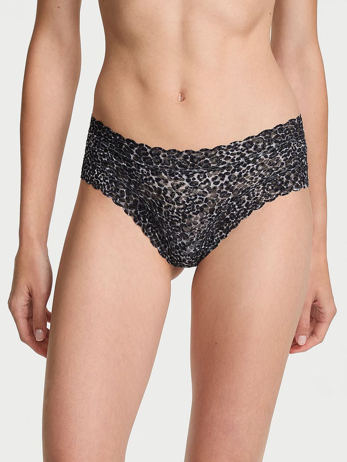 vs The Lacie Lace Cheeky Panty Leopard Pearl 1 of 2 