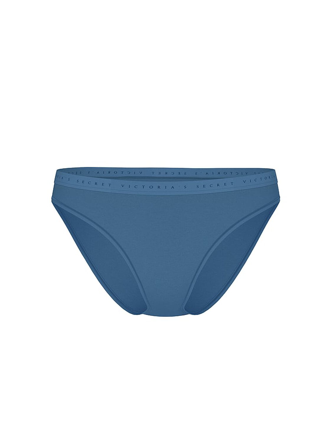 vs Victoria's Secret Stretch Cotton Bikini Panty Moonlight Blue 1 of 2 