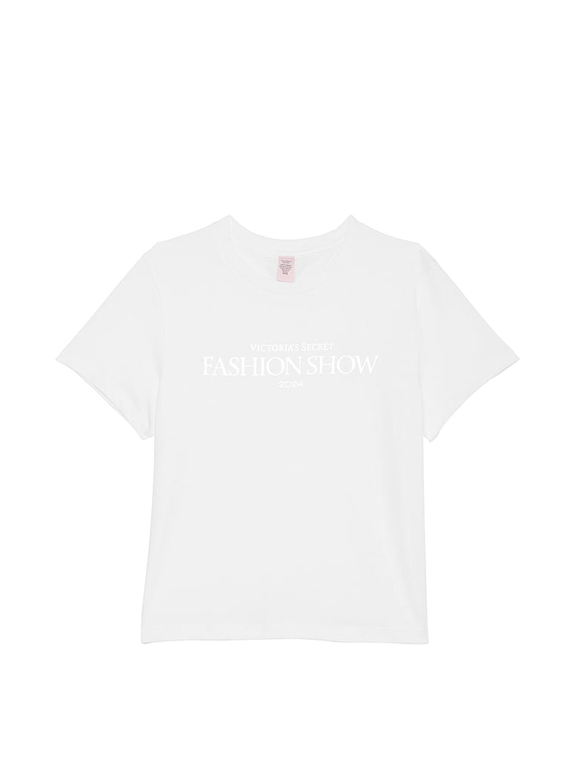 vs Victoria's Secret Victoria's Secret Fashion Show '24 Cotton Tee White 3 of 5 