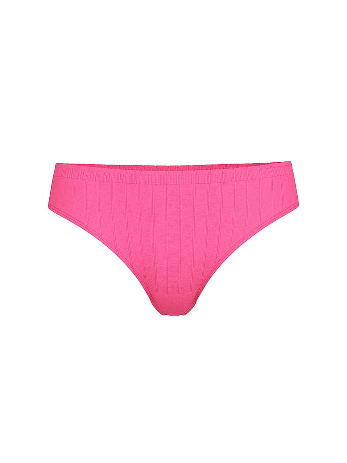 vs Seamless Seamless Cotton Rib Thong Panty Berry Galore 1 of 3 