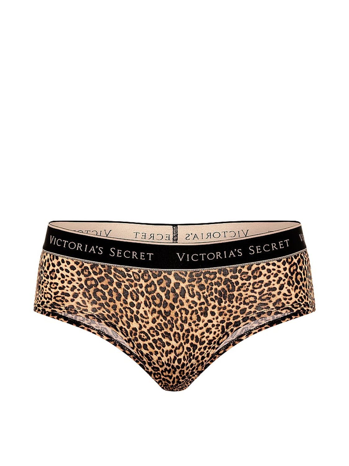 vs Cotton Logo Low-Rise Cheeky Panty Leopard 3 of 3 