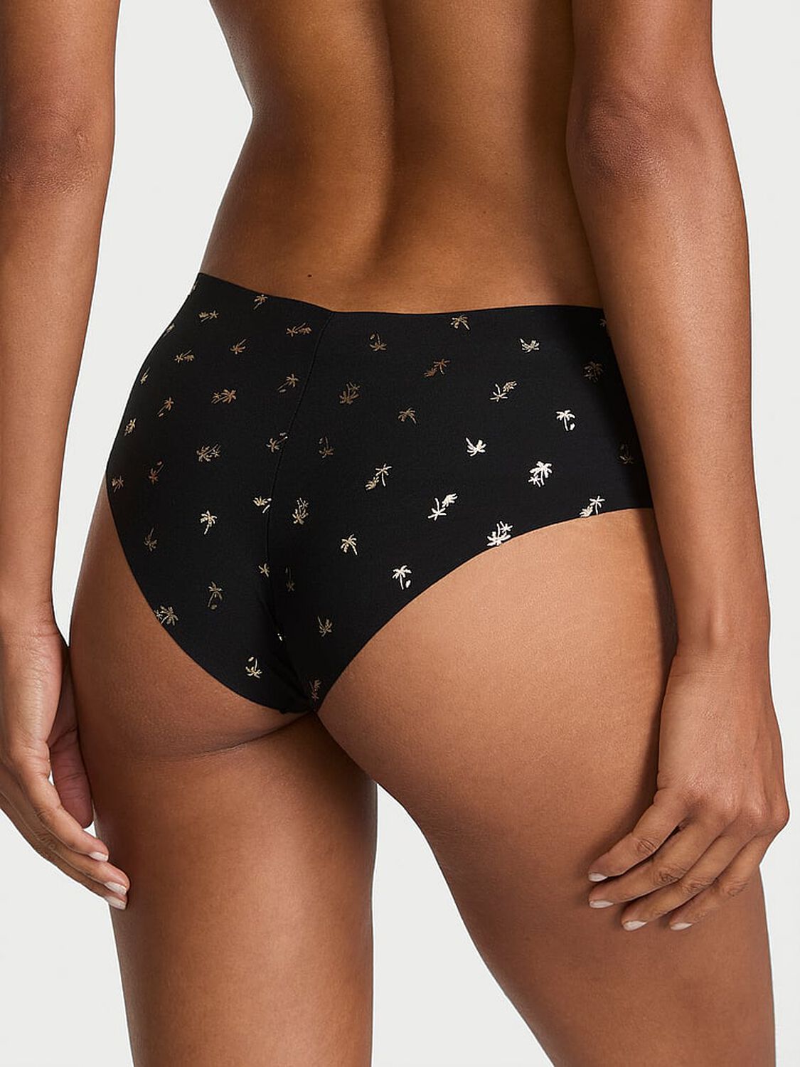 vs No-Show No-Show Cheeky Panty Black Palm 2 of 3 