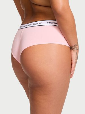 Logo Cotton Cheeky Panty