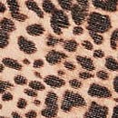 Cotton Exploded Logo Lightly Lined Wireless Bra, Leopard, swatch