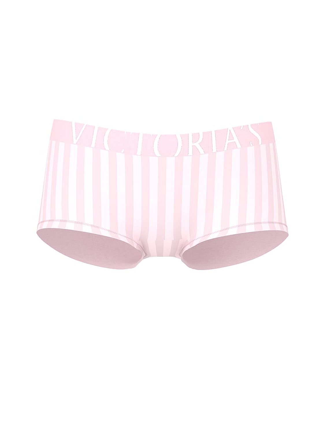 vs Cotton Exploded Logo Cotton Boyshort Panty Pretty Blossom Stripes 3 of 3 