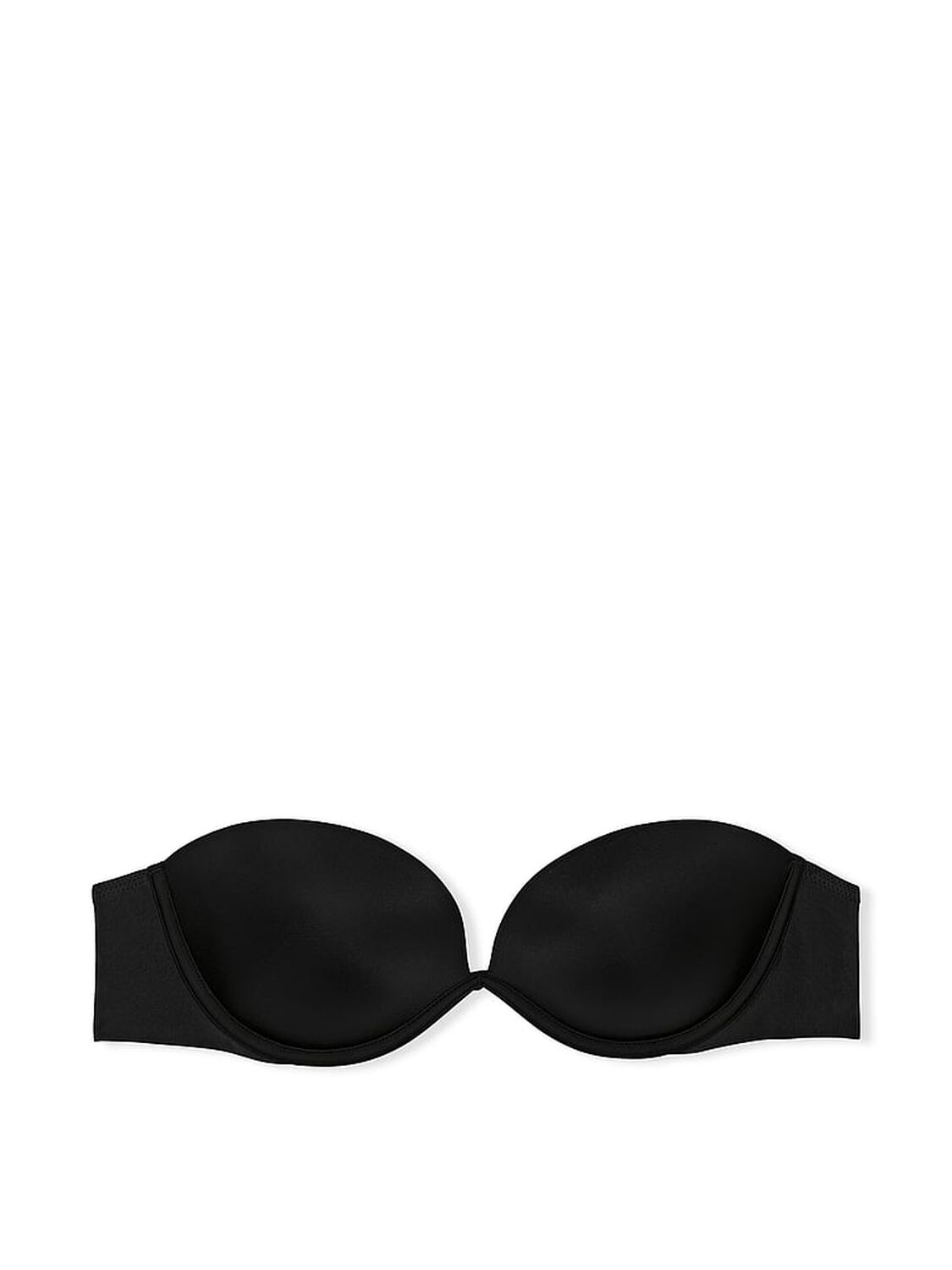 vs Victoria's Secret Bare Every-Way Strapless Bra Black 3 of 5 