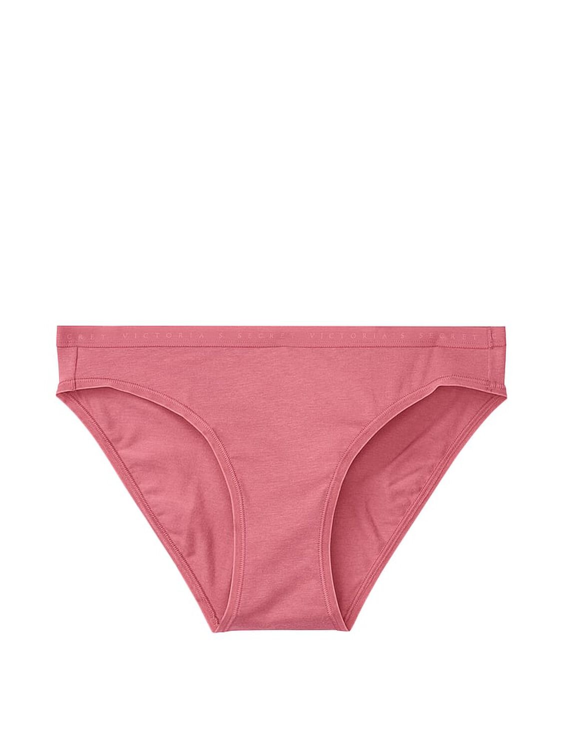 vs Victoria's Secret Stretch Cotton Bikini Panty Lady Pink 1 of 1 