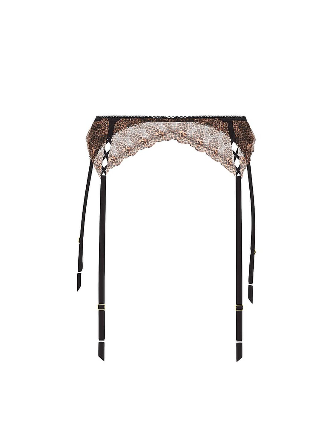 vs Very Sexy Geo Leo Embroidery Garter Belt Shimmer Geo Leo 3 of 3 