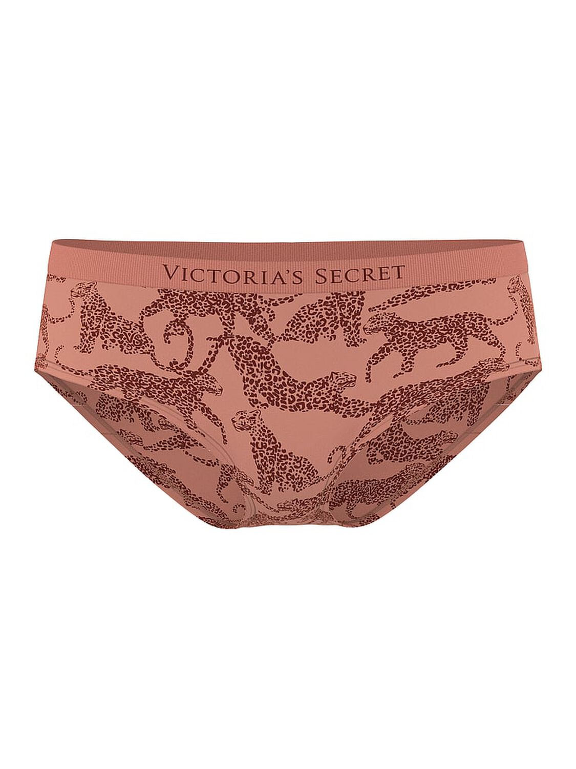 vs Seamless Seamless Hiphugger Panty Desert Blush Leopards 1 of 2 