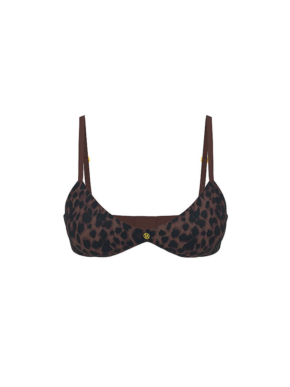 vs Very Sexy So Obsessed Smooth Wireless Push-Up Bra Leopard 1 of 4 