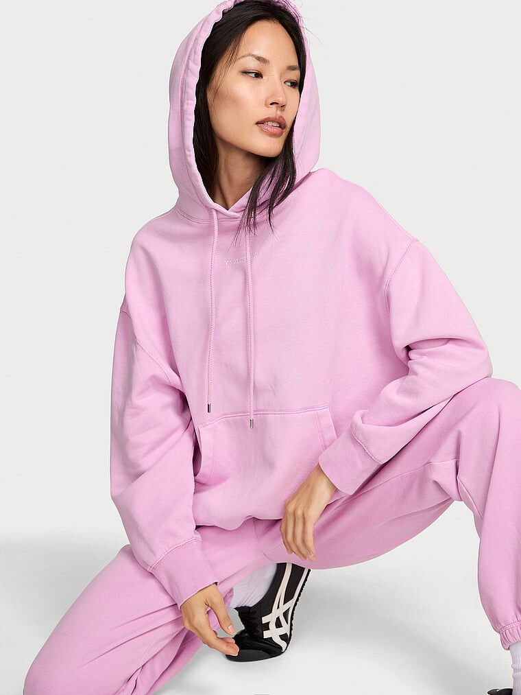 FILL THE BILL 美品 アフターフーディビッグスウェット ピンク 2 Iconic Fleece Relaxed Hoodie Washed Bikini Pink L | Victoria's