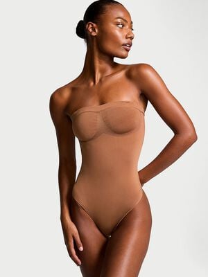 Shapewear by Victoria SeamlessShaping™ Strapless Bodysuit