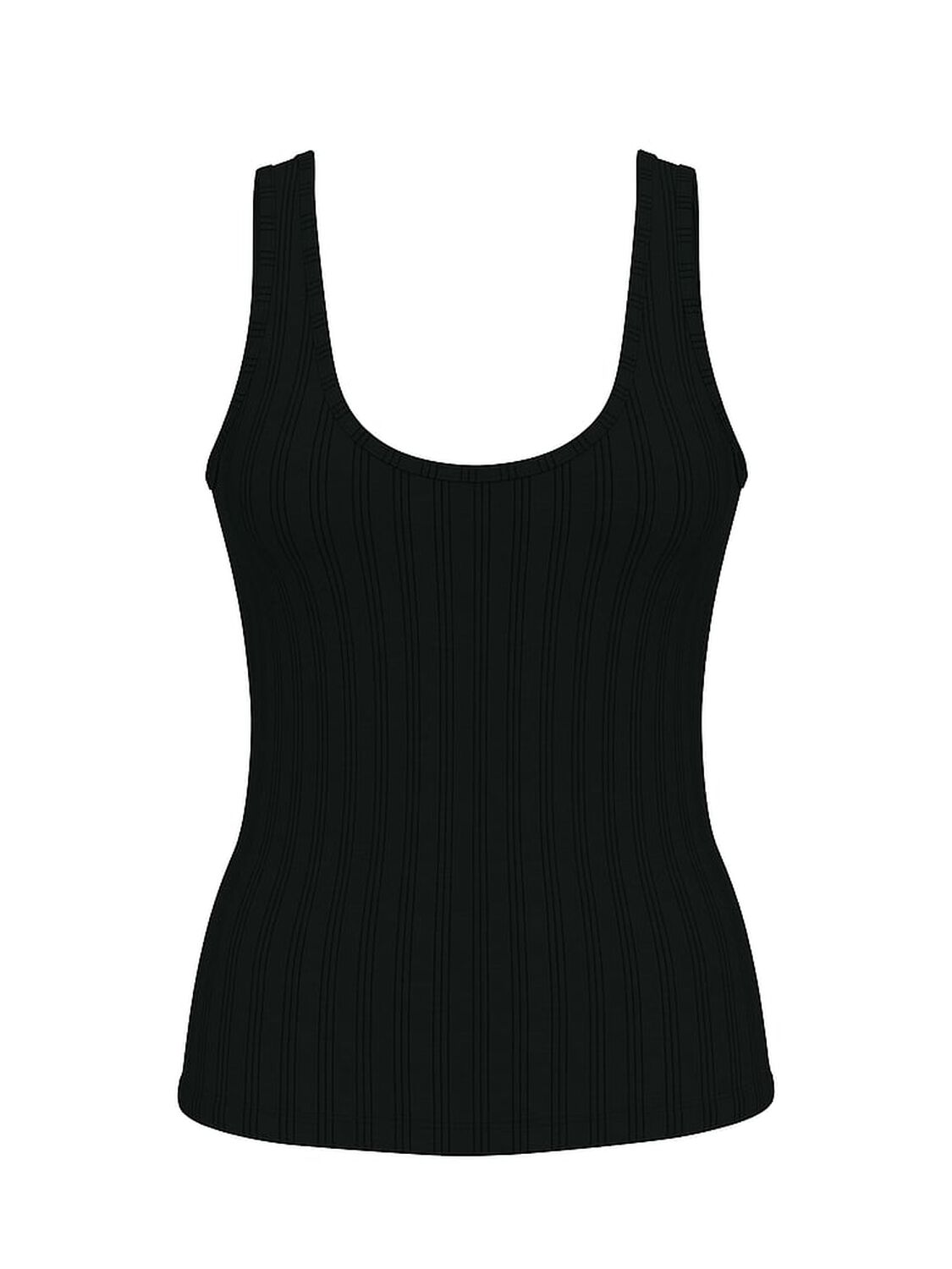 vs Victoria's Secret Ultra-Fine Modal Tank Top Black 3 of 3 