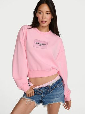VSFS '26 Iconic Fleece Crop Crewneck Sweatshirt