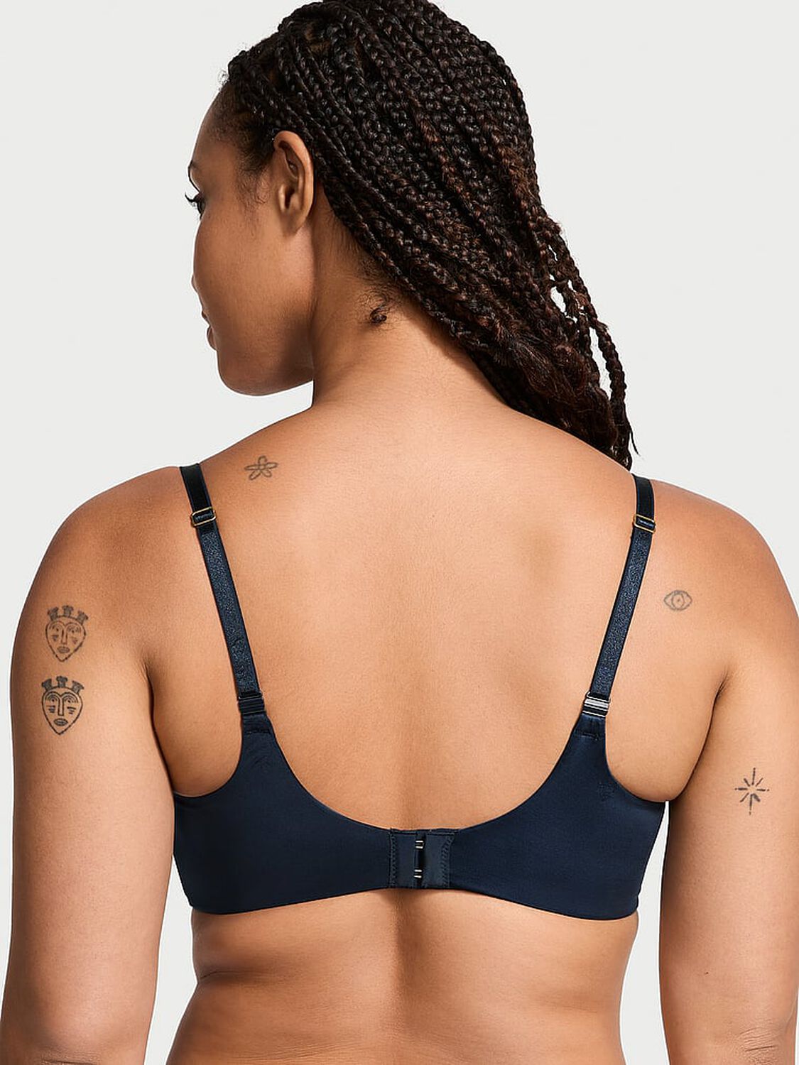 vs Very Sexy So Obsessed Smooth Wireless Push-Up Bra Dark Twilight 2 of 3 