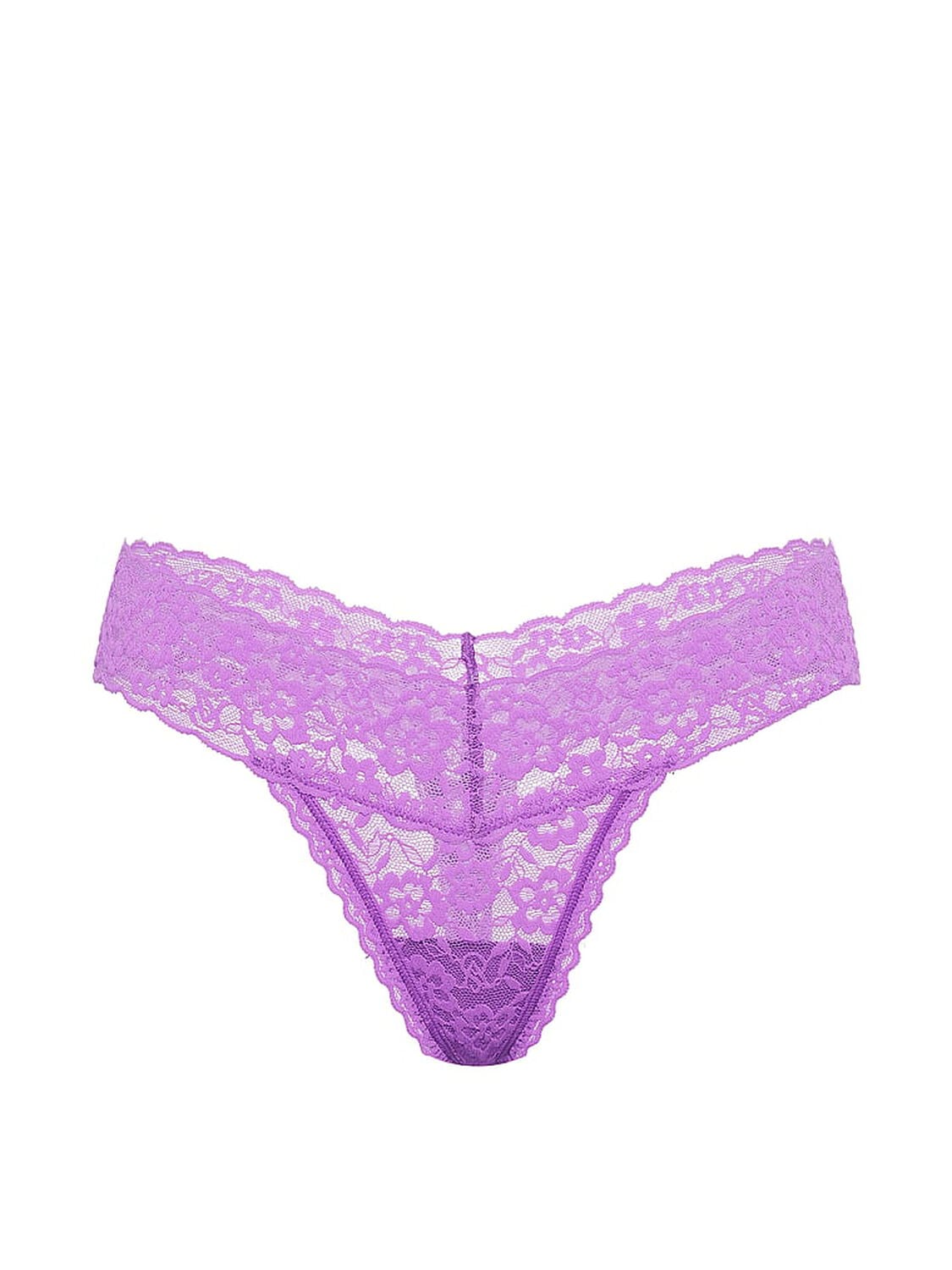 vs The Lacie Lace Thong Panty Ultra Violet 3 of 3 