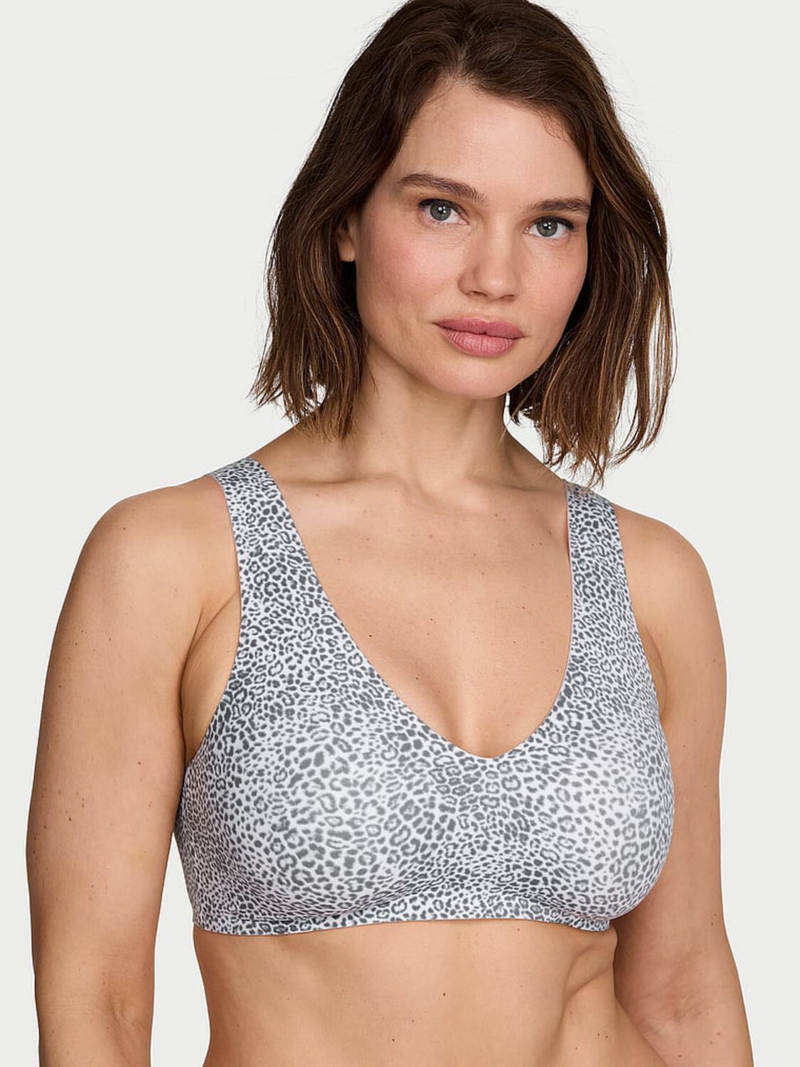 vs The T-Shirt SlumberBra&trade; Snow Leopard 1 of 3 
