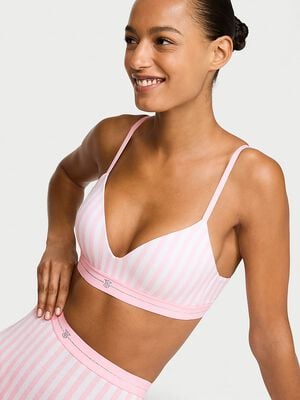 Signature Shine Cotton Lightly Lined Wireless Bra