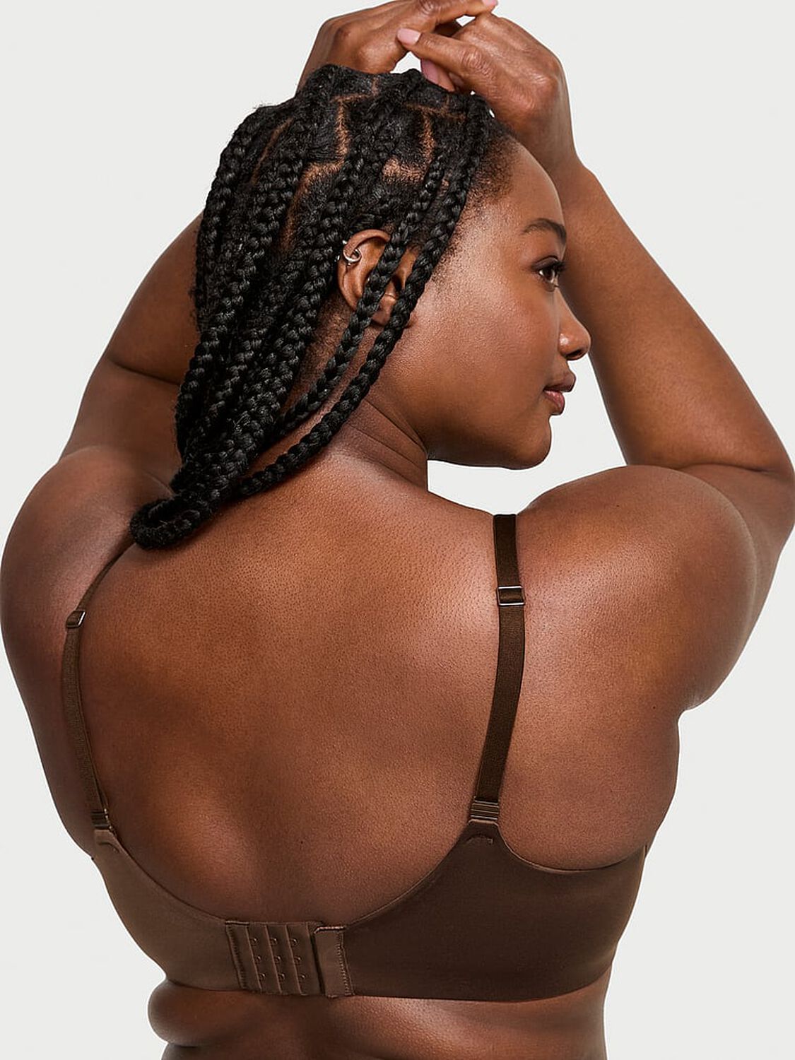 vs Body By Victoria Lightly Lined Smooth Demi Bra Ganache 2 of 3 