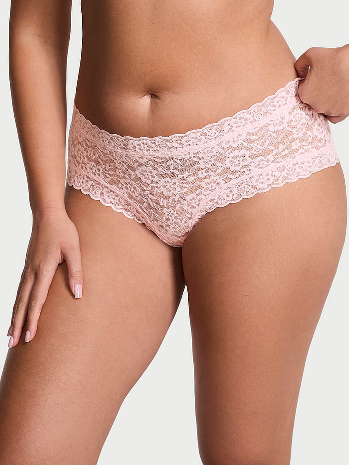 vs The Lacie Lacie Sparkle Cheeky Panty Angel Pink 1 of 2 