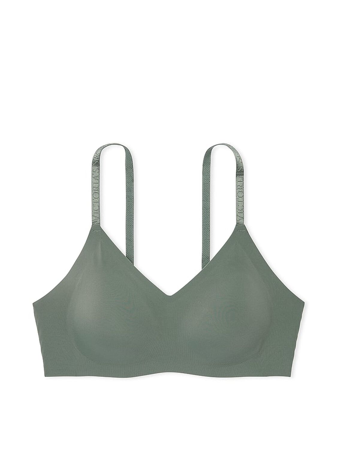 vs The T-Shirt Lightly Lined Wireless Comfort Bra Faded Sage 3 of 3 