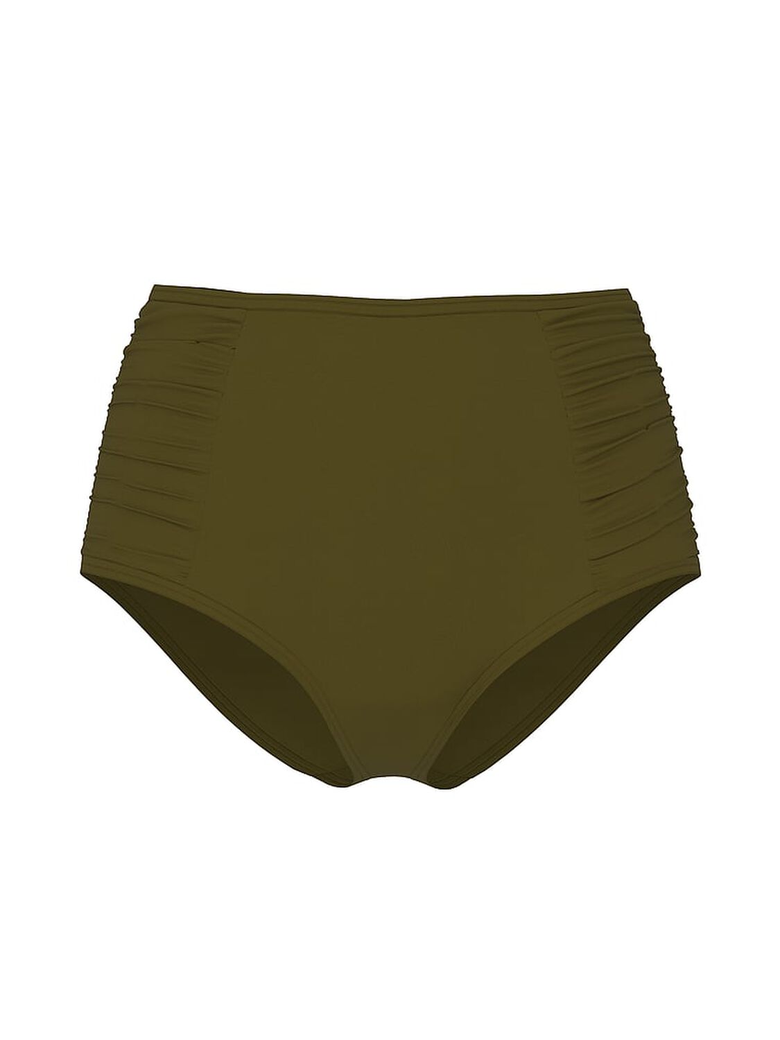 vs Victoria's Secret Swim Ultimate Smoothing High-Waist Full-Coverage Bikini Bottom Vine Green 3 of 3 