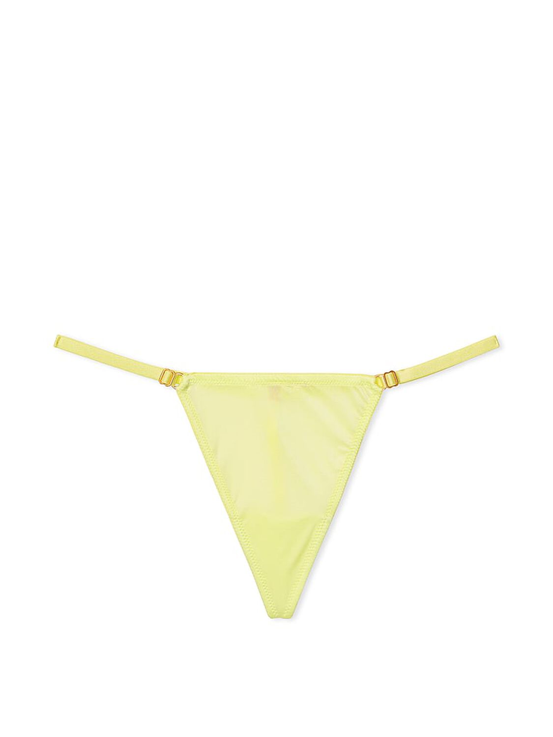 vs Very Sexy V-Hardware Adjustable V-String Panty Citron Glow 3 of 4 