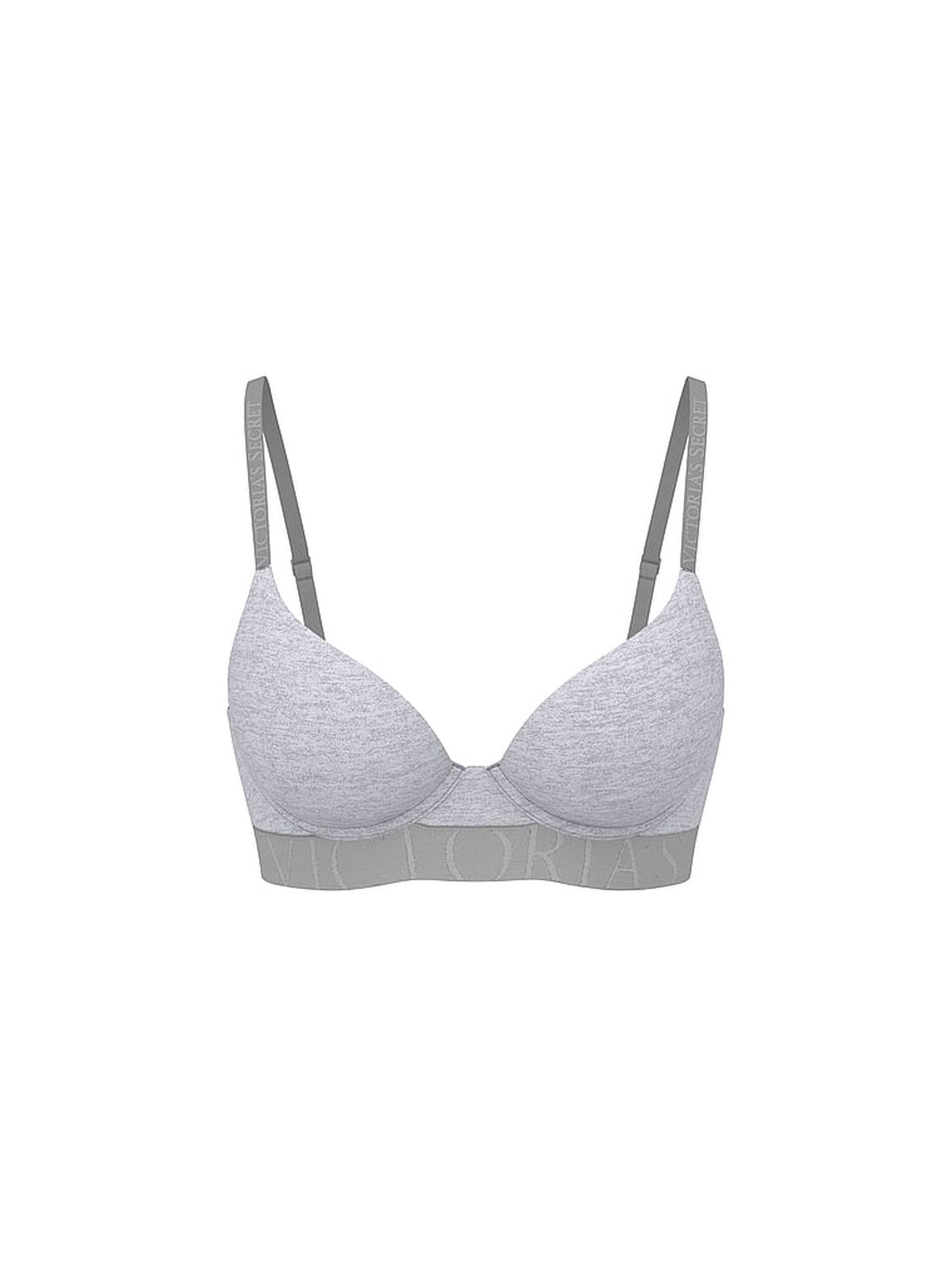 vs The T-Shirt Perfect Shape Cotton Exploded Logo Push-Up Bra 3 of 3 