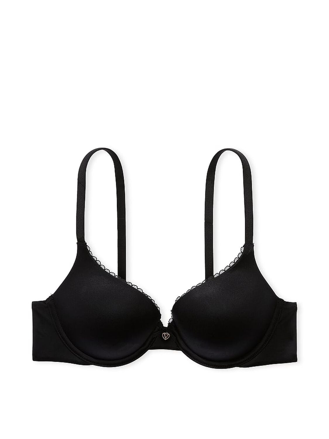 vs Body By Victoria Perfect Shape Smooth Push-Up Bra Black 3 of 3 