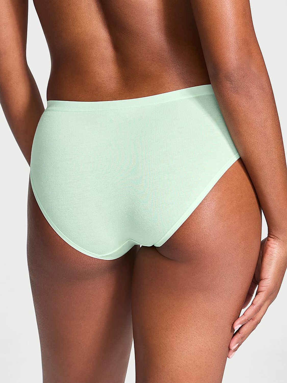 vs Victoria's Secret Stretch Cotton Hiphugger Panty Pretty Mint 2 of 3 