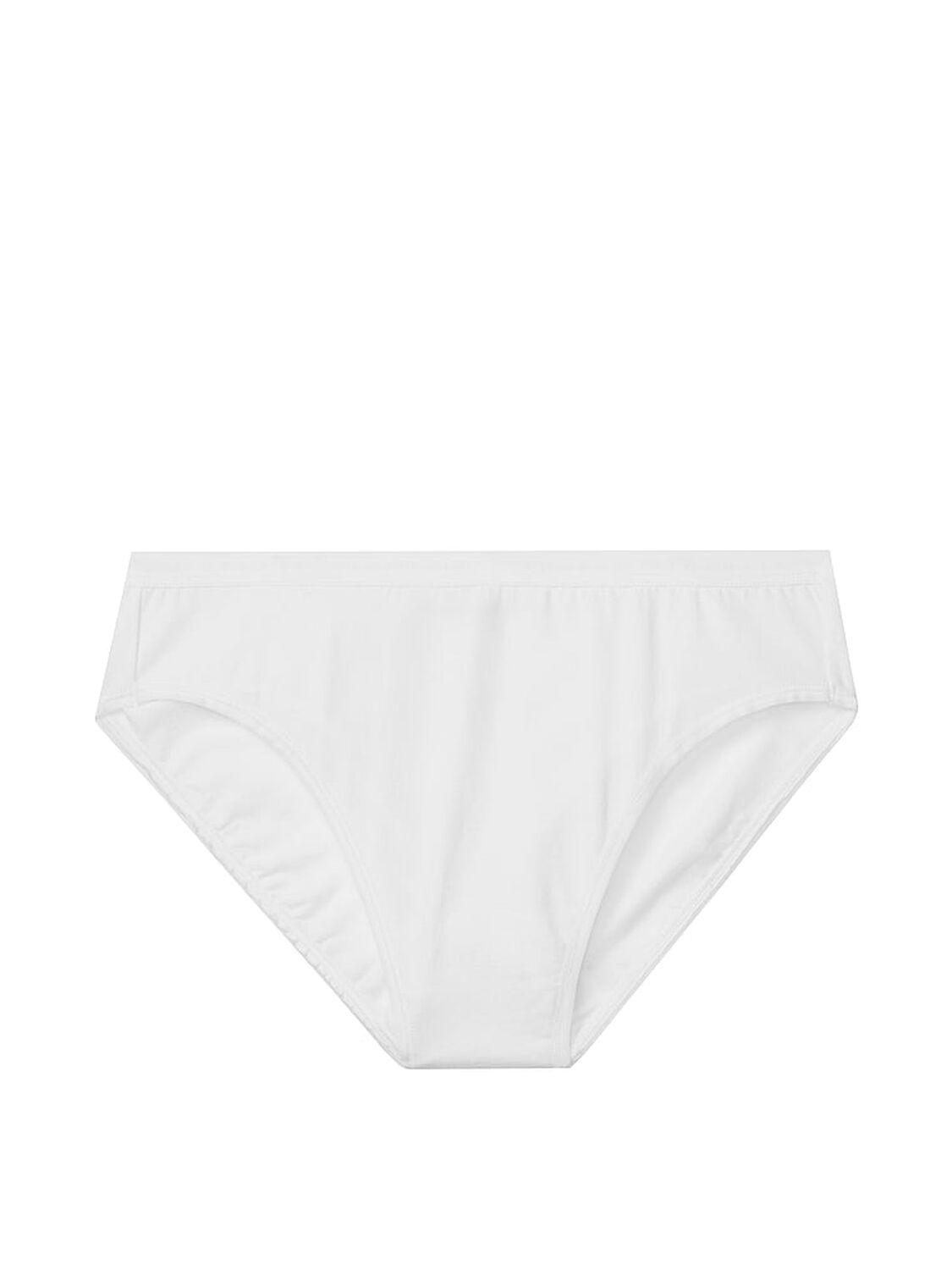 vs Victoria's Secret Stretch Cotton High-Leg Brief Panty Vs White 3 of 3 