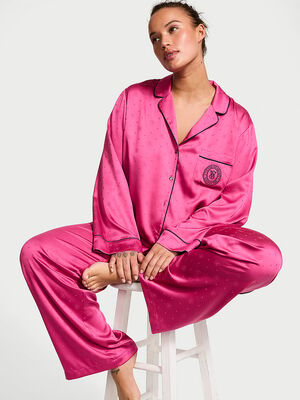 Satin Long Pajama Set