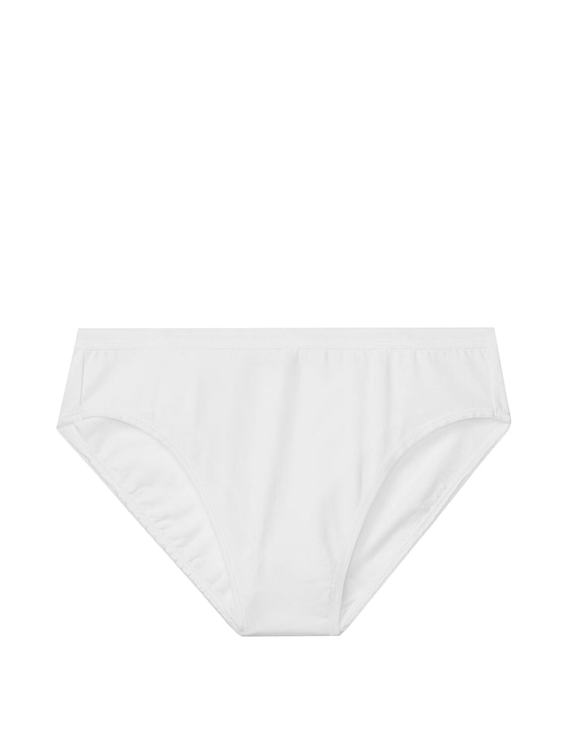 vs Victoria's Secret Stretch Cotton High-Leg Brief Panty Vs White 3 of 3 