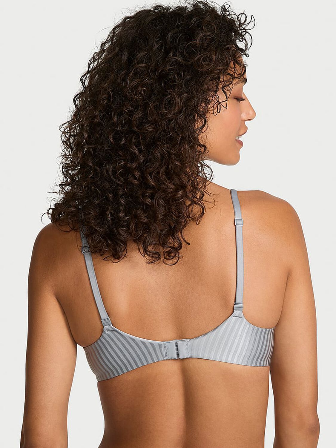 vs Body By Victoria Lightly Lined Demi Bra Sterling 1 of 4 