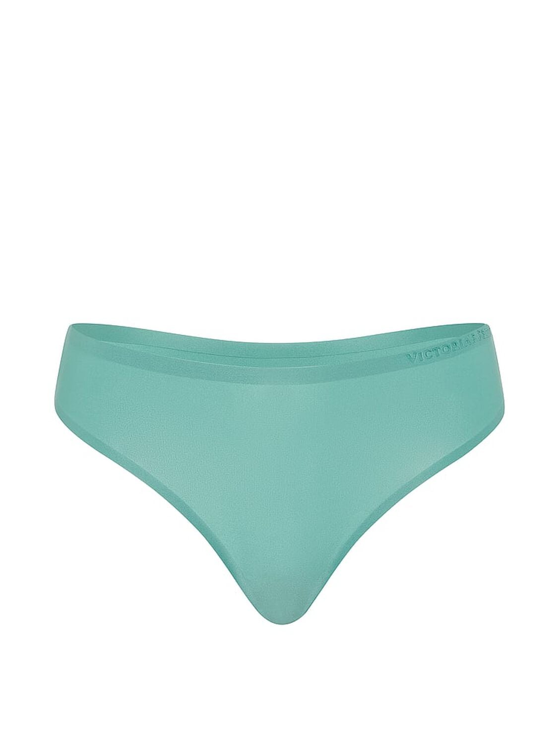 vs Body By Victoria Body by Victoria Flex Mid-Rise Thong Panty Gentle Green 3 of 4 