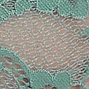 Lace Brazilian Panty, Arctic Green, swatch