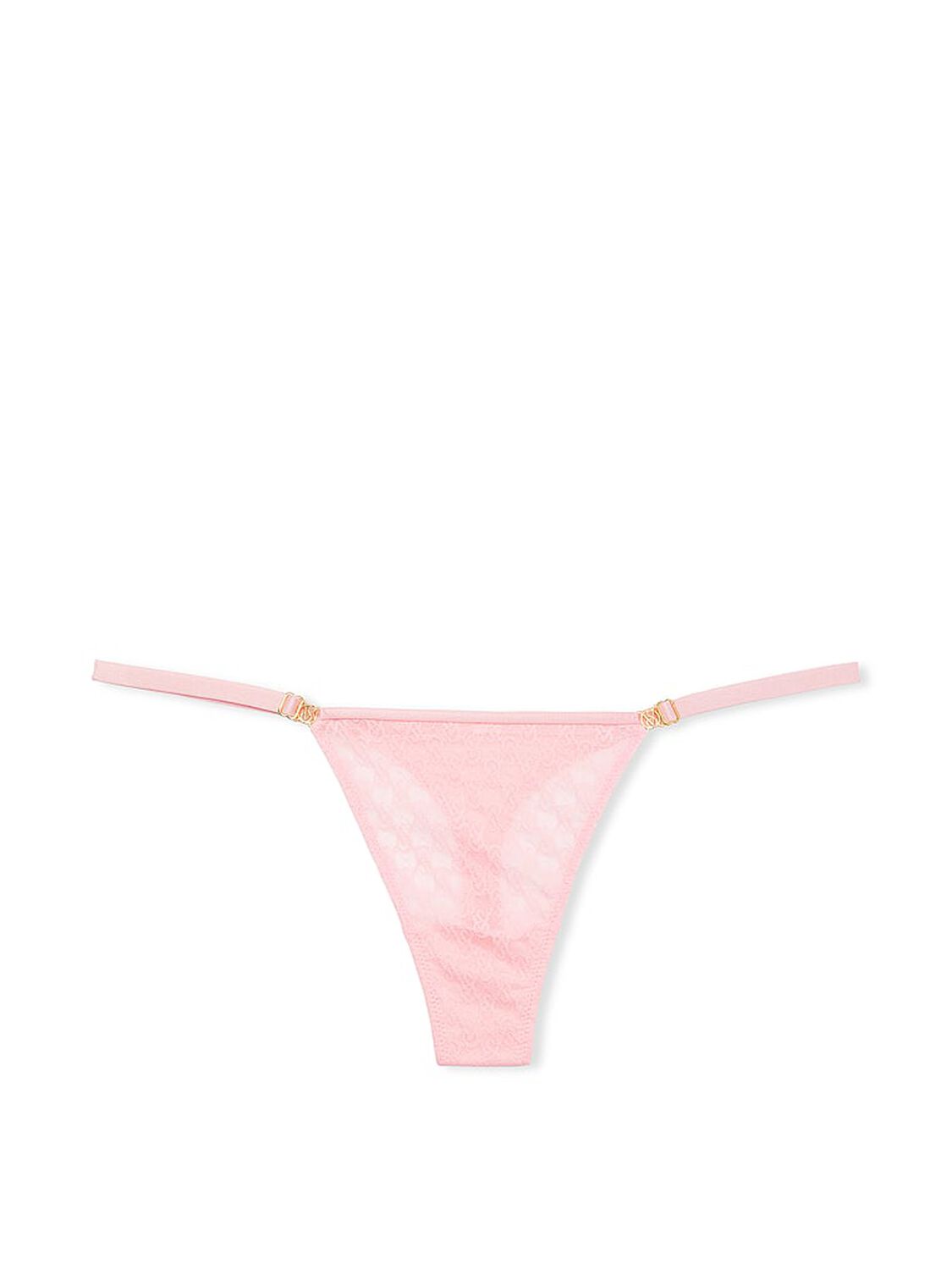 vs Very Sexy Icon by Victoria's Secret Icon Lace Adjustable Thong Panty Pretty Blossom 3 of 4 