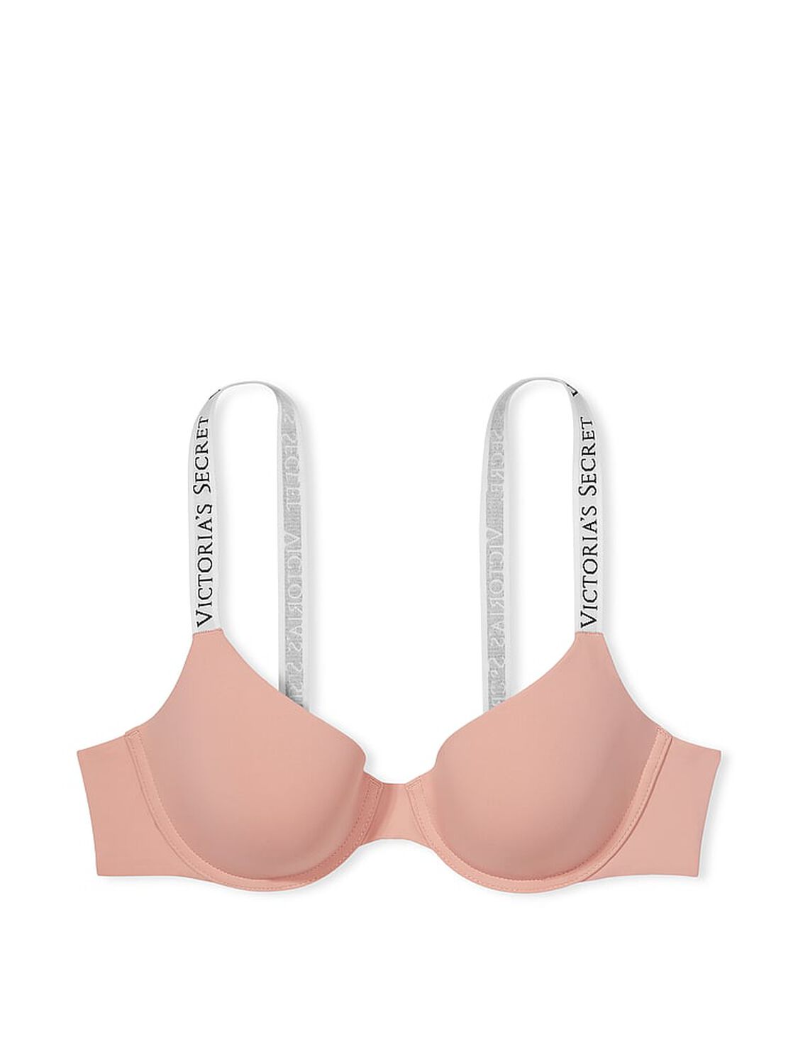 vs The T-Shirt Lightly Lined Demi Bra Misty Rose 3 of 3 
