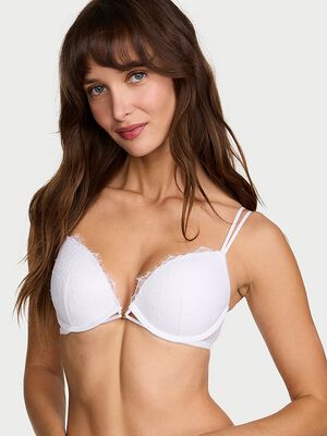 Rose Lace Push-Up Bra