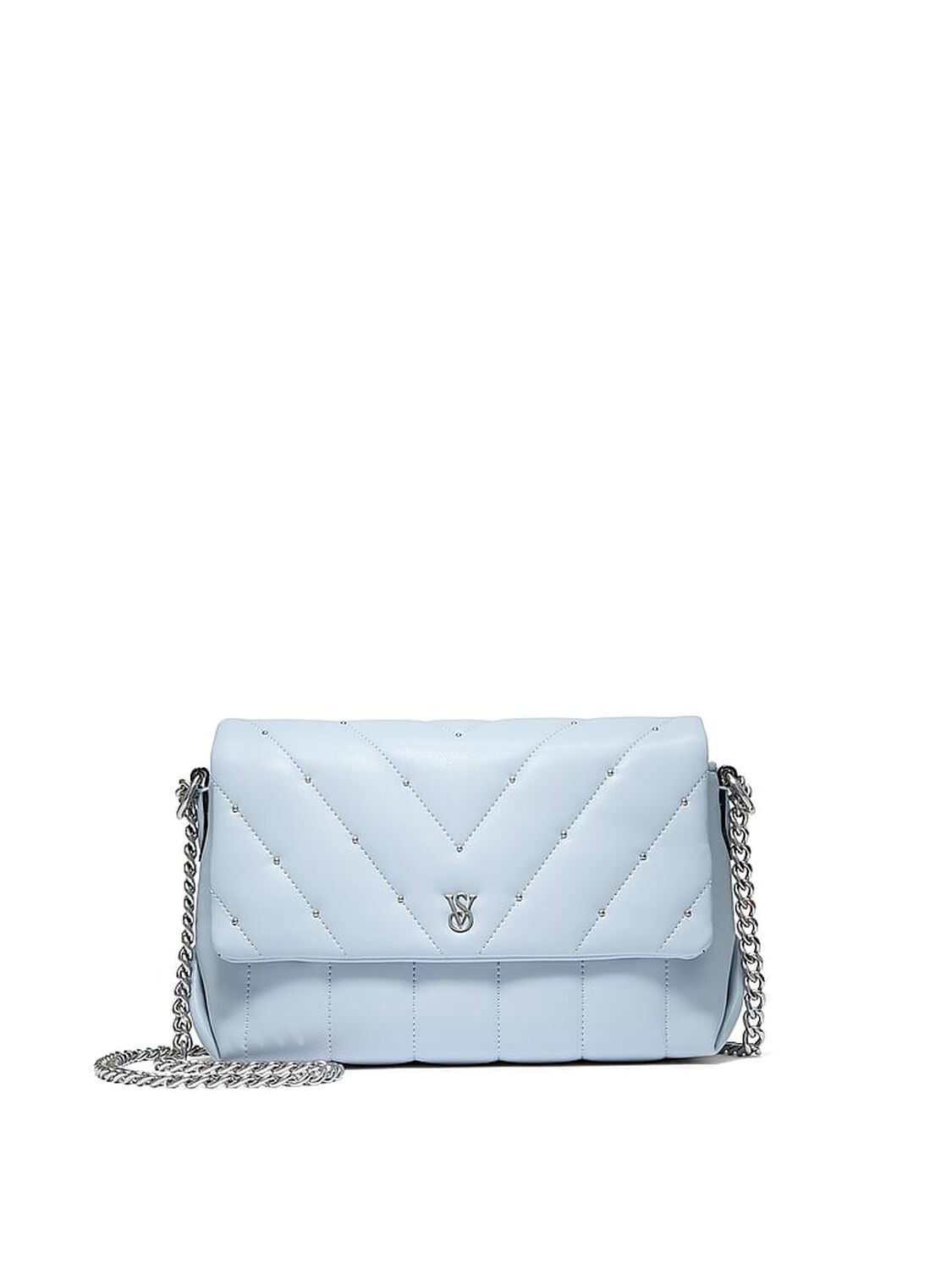 vs Victoria's Secret Medium Crossbody Bag Adrift Blue 1 of 4 
