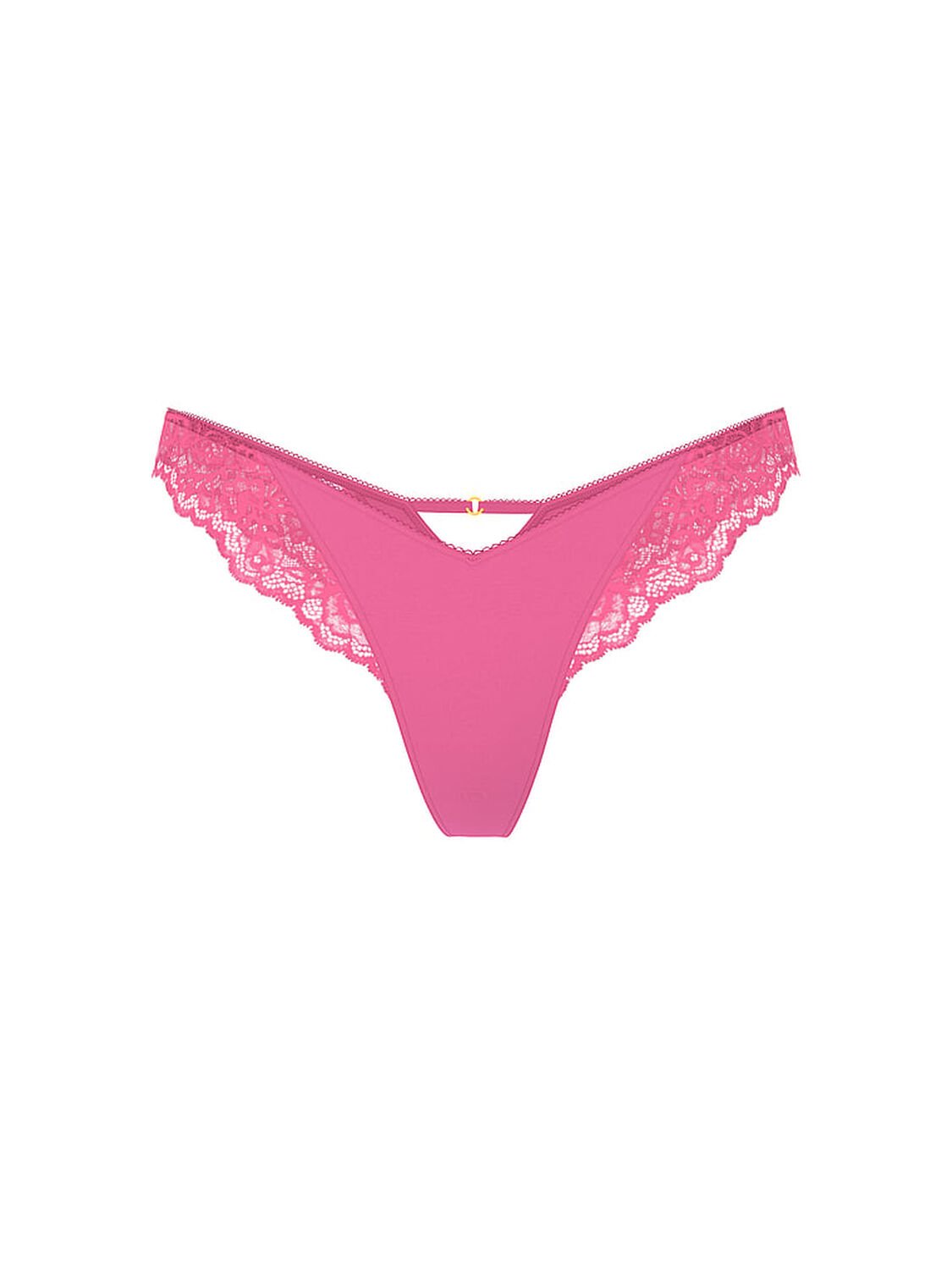 vs Very Sexy Rose Lace-Trim High-Leg Thong Panty Rose Garden 3 of 3 